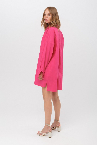 Платье, шорты PiRS 3174 ярко-розовый - фото 6