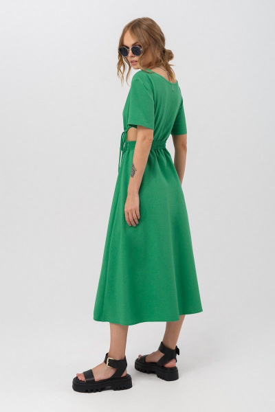 Платье PiRS 3176 зеленый - фото 3