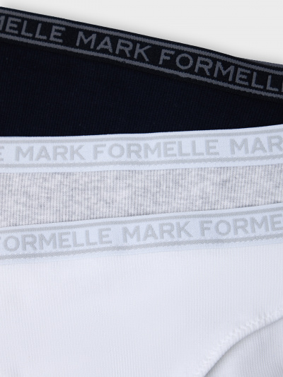Трусы Mark Formelle 417753-3/25-1.55-43154Б-1 белый_серый_меланж_4306_А_черный - фото 2