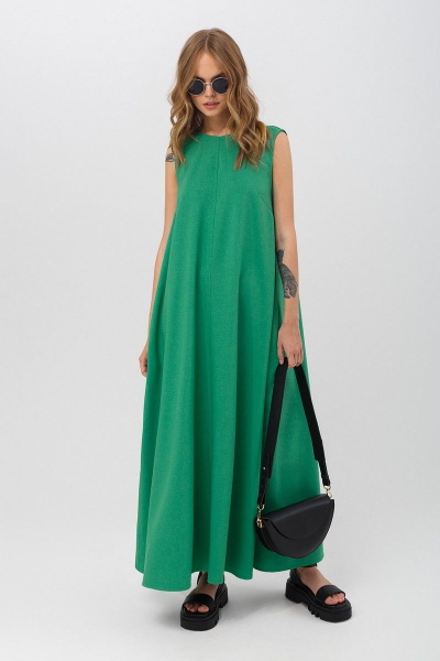 Платье PiRS 3364 зеленый - фото 1
