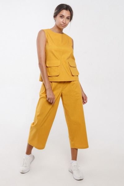 Блуза, брюки Madech 21712 желтый - фото 1