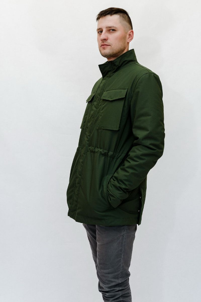Куртка Витебчанка 505-19-176 зеленый - фото 2