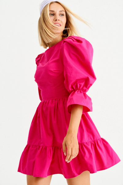 Платье MUA 37-083-pink - фото 3