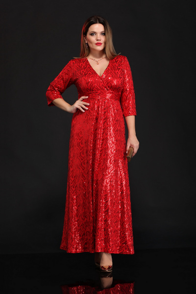 Платье Lady Secret 3325 красный - фото 1