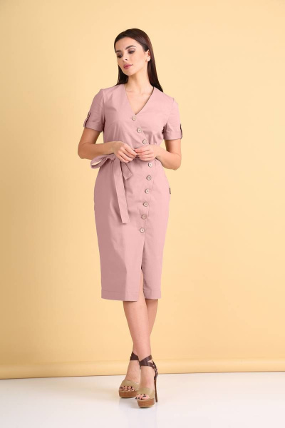 Платье Verita 2103 нежно-розовый - фото 1