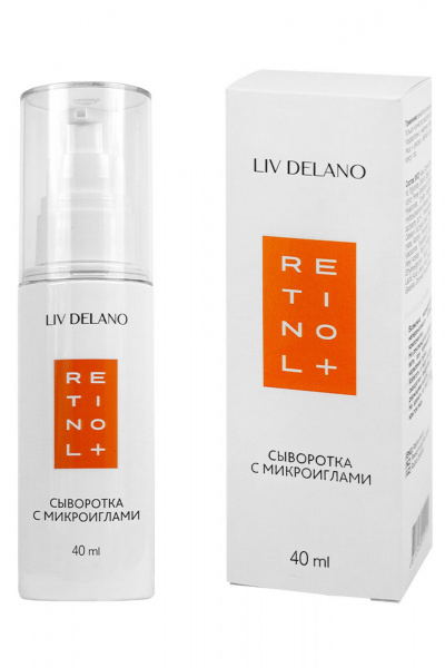LIV DELANO Retinol+ Сыворотка для лица с с микроиглами - фото 1