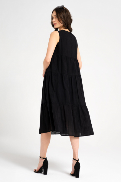Платье Панда 54780z черный - фото 2