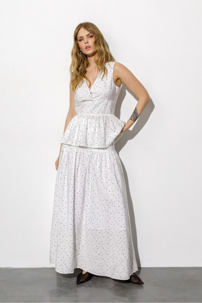Блуза PiRS 6715 белый - фото 4