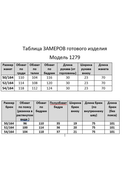Брюки, жакет Мишель стиль 1279-1 бирюза - фото 5