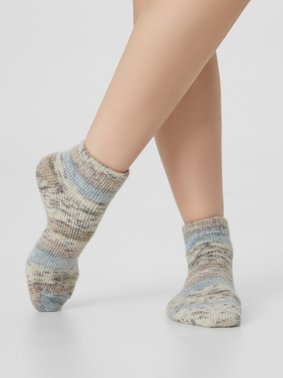 Носки Mark Formelle 385K-3363/25385K коричневый_голубой_рис.3363 - фото 1