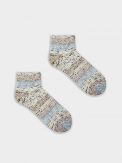 Носки Mark Formelle 385K-3363/25385K коричневый_голубой_рис.3363 - фото 3