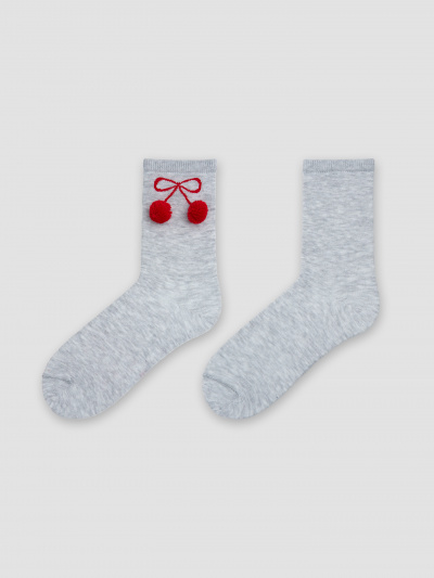 Носки Mark Formelle 430K-3536/B4-26430K-1 св.серый_меланж_рис.3536 - фото 1