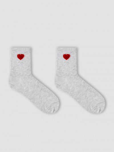 Носки Mark Formelle 444K-3528/B5-26444K св.серый_меланж_рис.3528 - фото 1