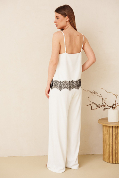 Брюки Ambera Style 1032-5 молоко - фото 3