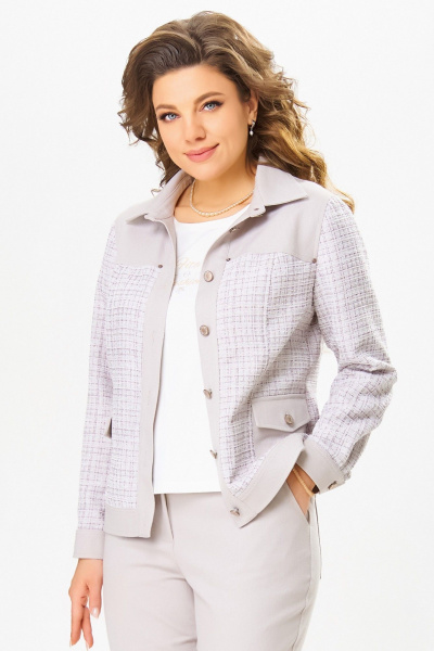 Брюки, бомбер Fita 3111 пудровый - фото 4