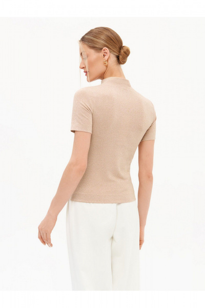 Водолазка Nelva 2345 золотистый - фото 3