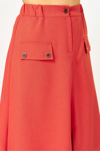 Блуза, юбка DaLi 3750.2 терракот - фото 4