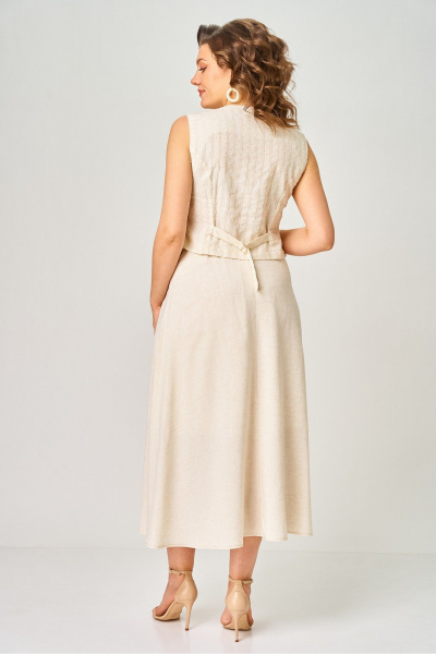 Жилет, юбка DaLi 3801.2 беж - фото 5