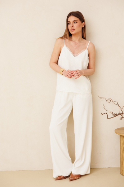 Топ Ambera Style 1145-1 молоко - фото 5