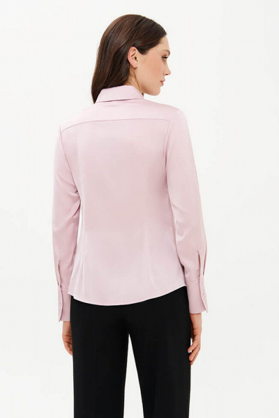 Блуза Nelva 23379 пепельно-розовый - фото 6