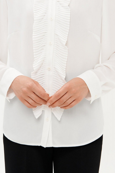 Блуза Nelva 23384 молочный - фото 4