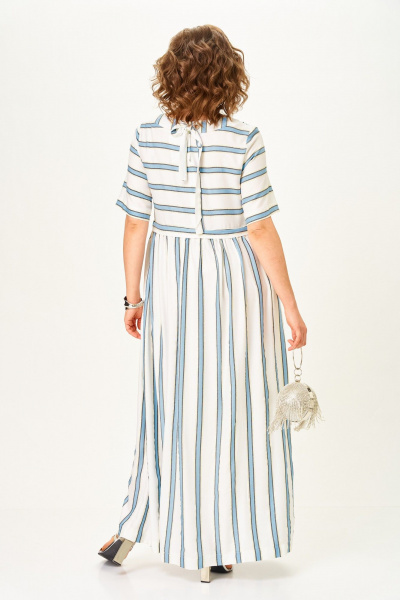 Платье Michel chic 2165/1 голубой_штрих - фото 5