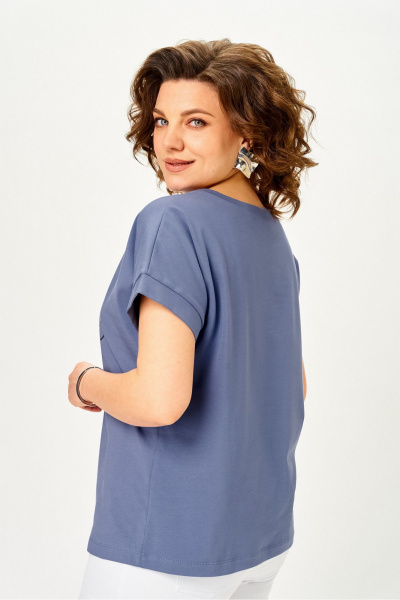 Джемпер Rumoda 2063 индиго - фото 9