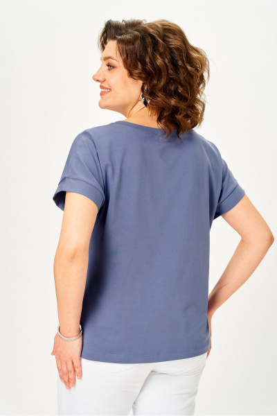 Джемпер Rumoda 2252 индиго - фото 9