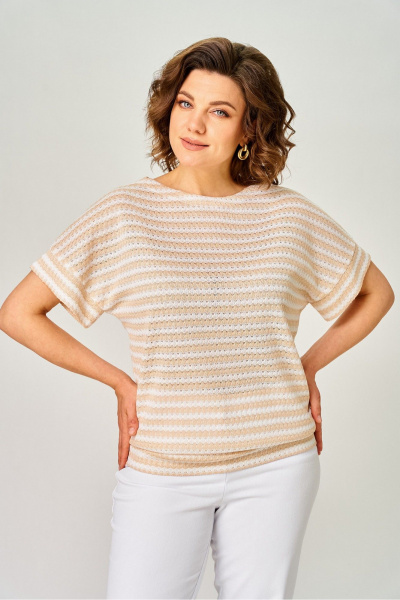 Джемпер Rumoda 2262 бежевый_ - фото 6