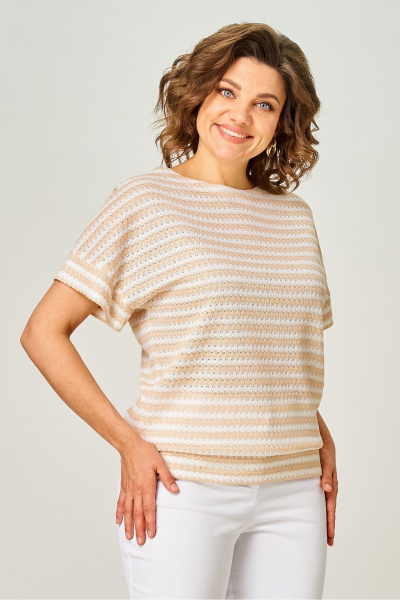 Джемпер Rumoda 2262 бежевый_ - фото 4