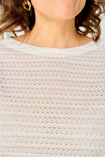 Джемпер Rumoda 2262 молочный - фото 5