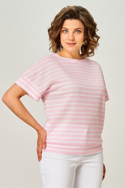 Джемпер Rumoda 2262 розовый - фото 6
