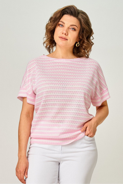 Джемпер Rumoda 2262 розовый - фото 2