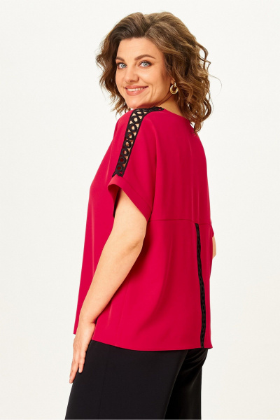 Блуза, брюки Rumoda 2275 красный_кр.р. - фото 7