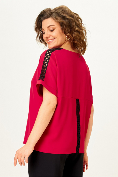 Блуза, брюки Rumoda 2275 красный_кр.р. - фото 6