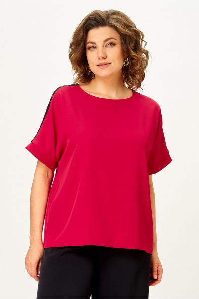 Блуза, брюки Rumoda 2275 красный_кр.р. - фото 5