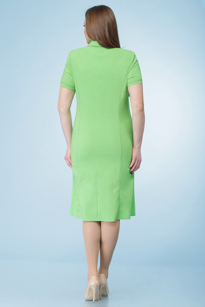 Платье Линия Л Б-999 зелёный - фото 4