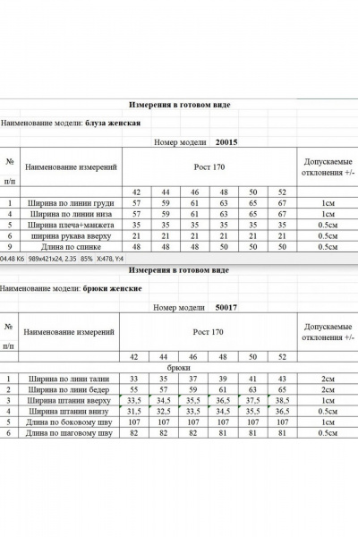 Блуза, брюки KOKOdea 30020 светло -желтый - фото 6