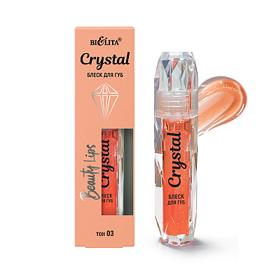 Блеск для губ Belita Блеск для губ Crystal, тон 03 (1,Beauty Lips) - фото 1
