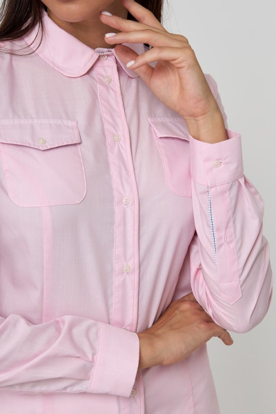 Блуза Anelli 535 розовый - фото 2