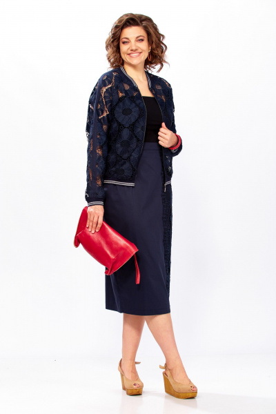 Бомбер, юбка Mira Fashion 5684 - фото 2
