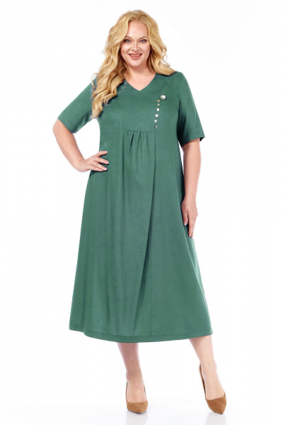 Платье Линия Л Б-2060 темная_мята - фото 1