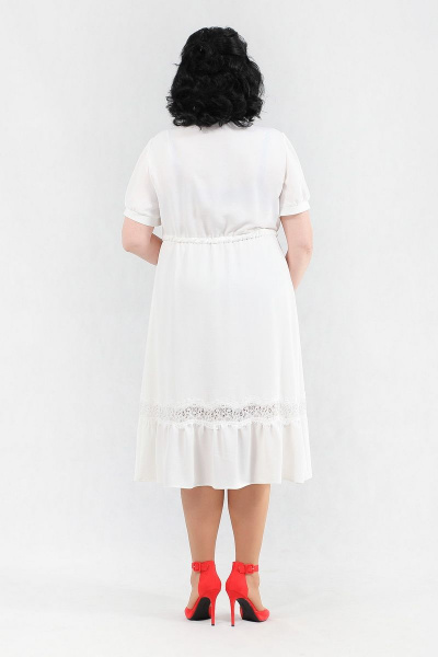Платье MadameRita 5138 белый - фото 7
