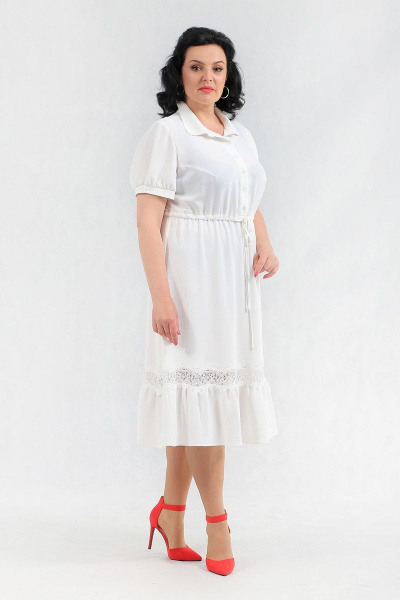 Платье MadameRita 5138 белый - фото 6