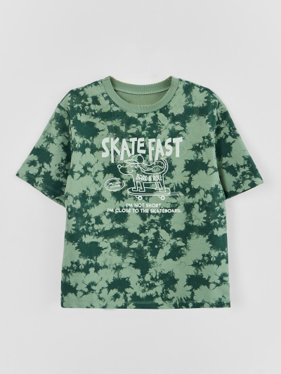 Футболка, шорты Mark Formelle 393312/25-41058ПП-7 зеленая_варка_3_сл_на_пол - фото 3