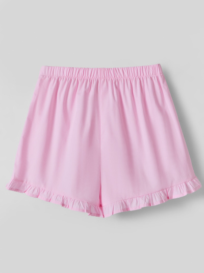 Блуза, шорты Mark Formelle 592610/25-40948ПП-9 белый_розовый_нектар_печать_2_сл_на_ЛВ_ПР_дет_пер_ - фото 4
