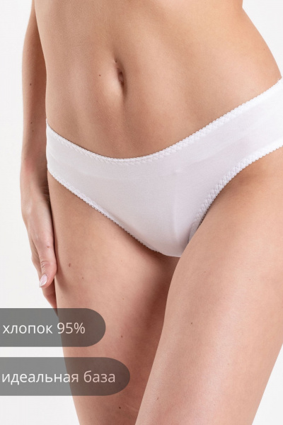 Трусы SERGE 4828/95 white001 - фото 1