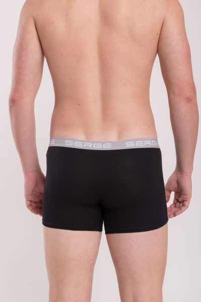 Трусы SERGE 7011/140 black001 - фото 3
