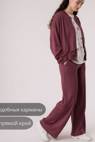 Брюки SERGE 9097/31 viole054 - фото 1