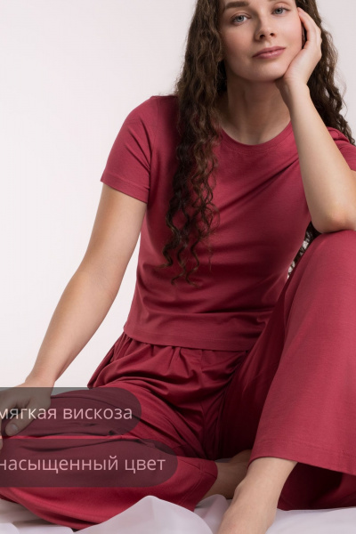 Брюки SERGE 9097/33 red-054 - фото 1